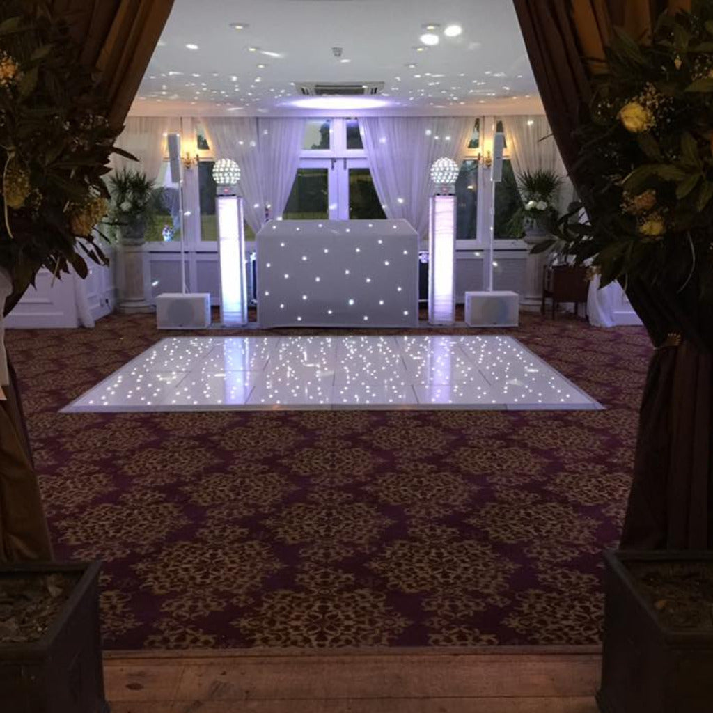 DJ & White Disco Setup
