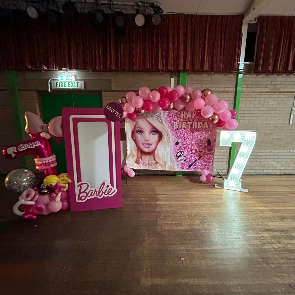 6ft Wooden Barbie Selfie Box