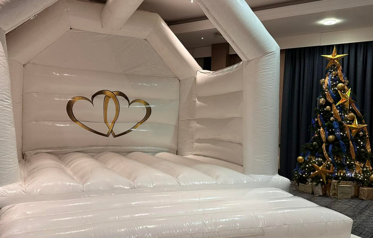 White Bouncy Castle