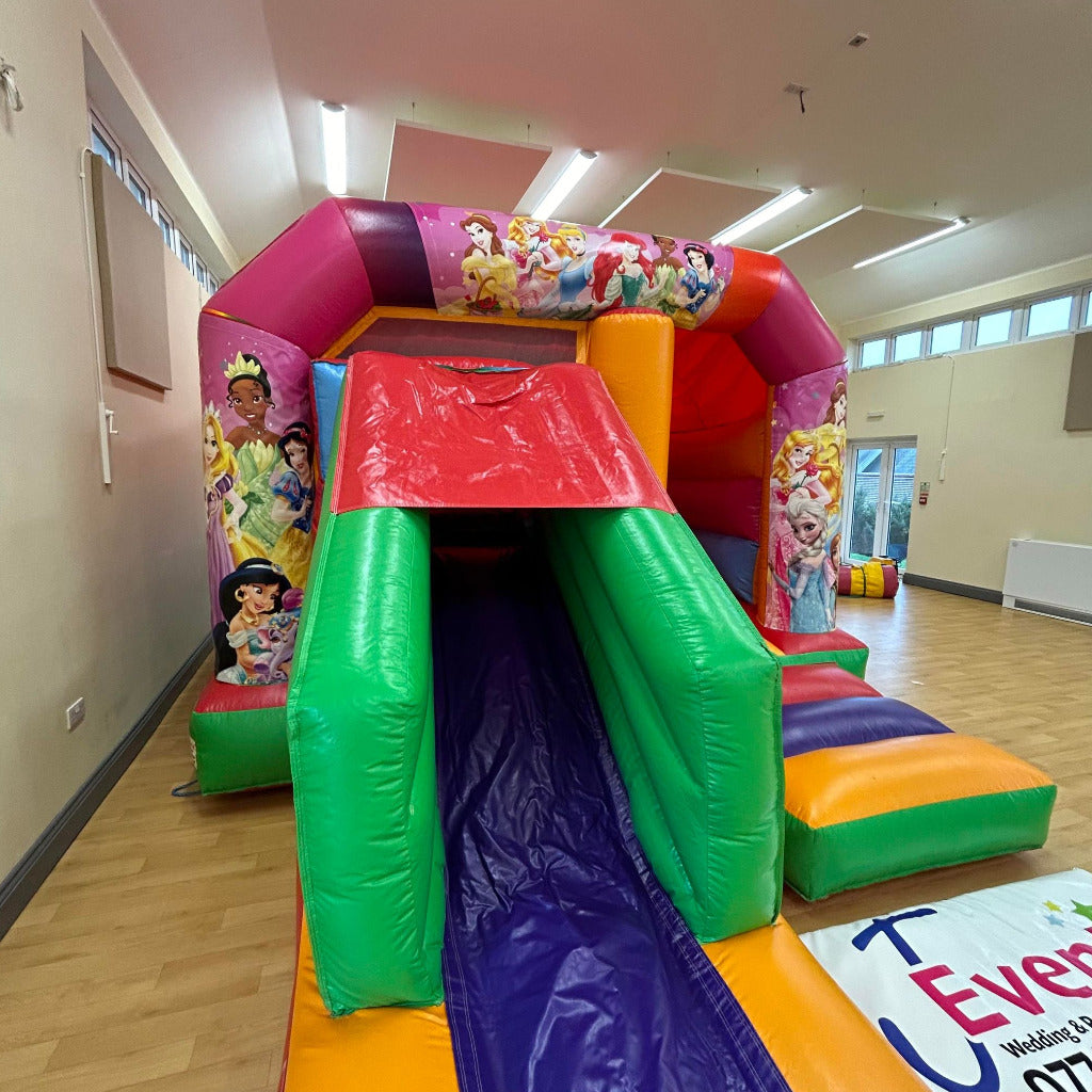Multicoloured Bounce 'n' Slide Princess Themed