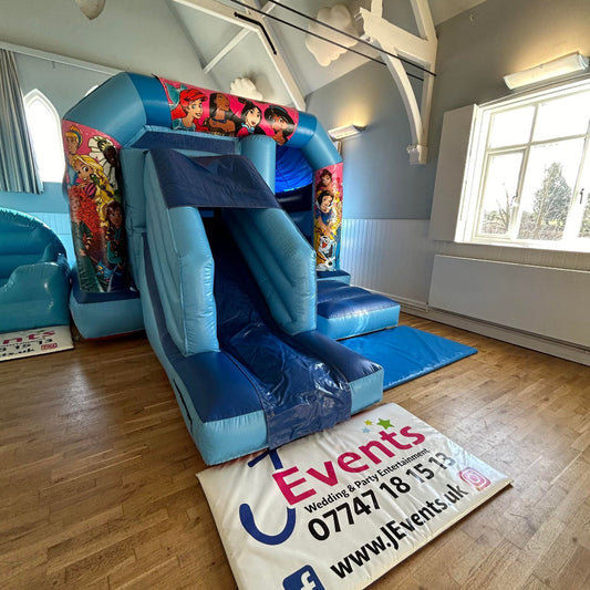 Blue Bounce 'n' Slide Princess