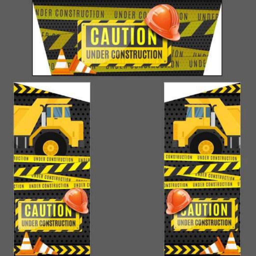 Construction Orange Inflatable Ball Pool Air Juggler