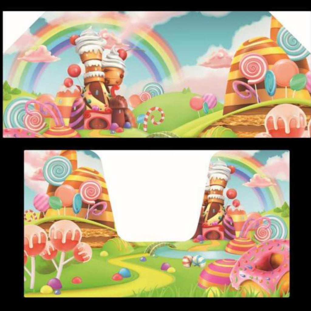 Pink & Purple Sweet / Candy Inflatable Ball Pool Air Juggler