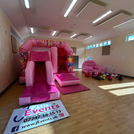 Wednesday Pastel Pink Bounce 'n' Slide