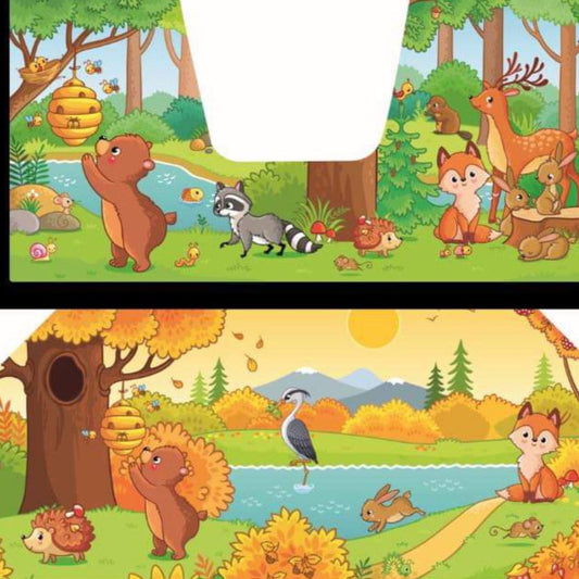 Woodland Purple Inflatable Ball Pool Air Juggler