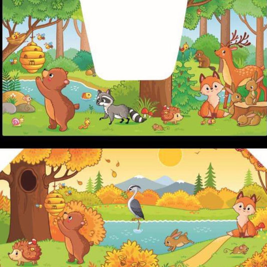 Woodland Red Inflatable Ball Pool Air Juggler