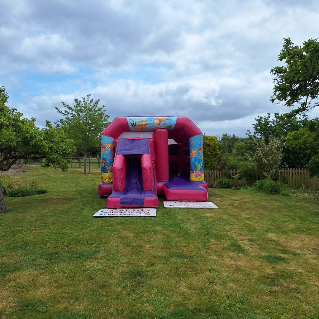 Pink & Purple Bounce 'n' Slide Mermaid 2 Themed