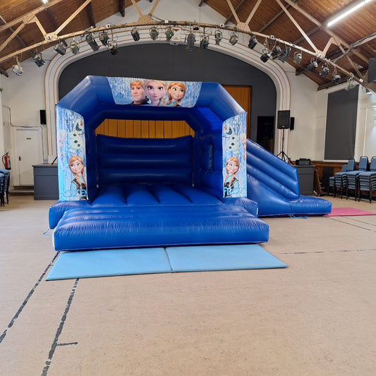 Blue Bounce 'n' Slide Frozen 2 Themed