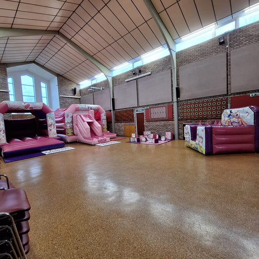 Unicorn Bouncy Castle, Unicorn Bounce 'n' Slide Bouncy Castle, Ball Pool & Soft Play Package