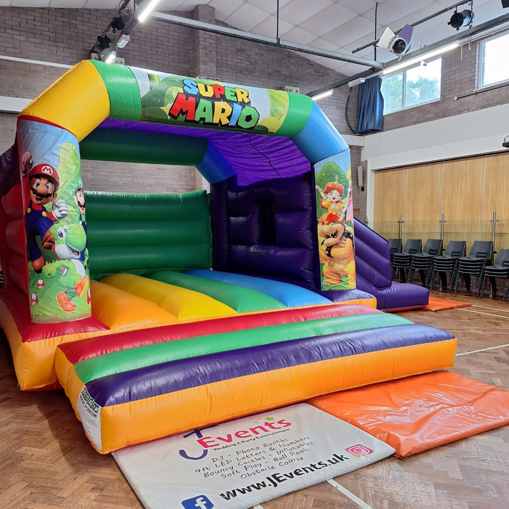 Super Mario Bro Multicoloured Rainbow Bounce 'n' Slide