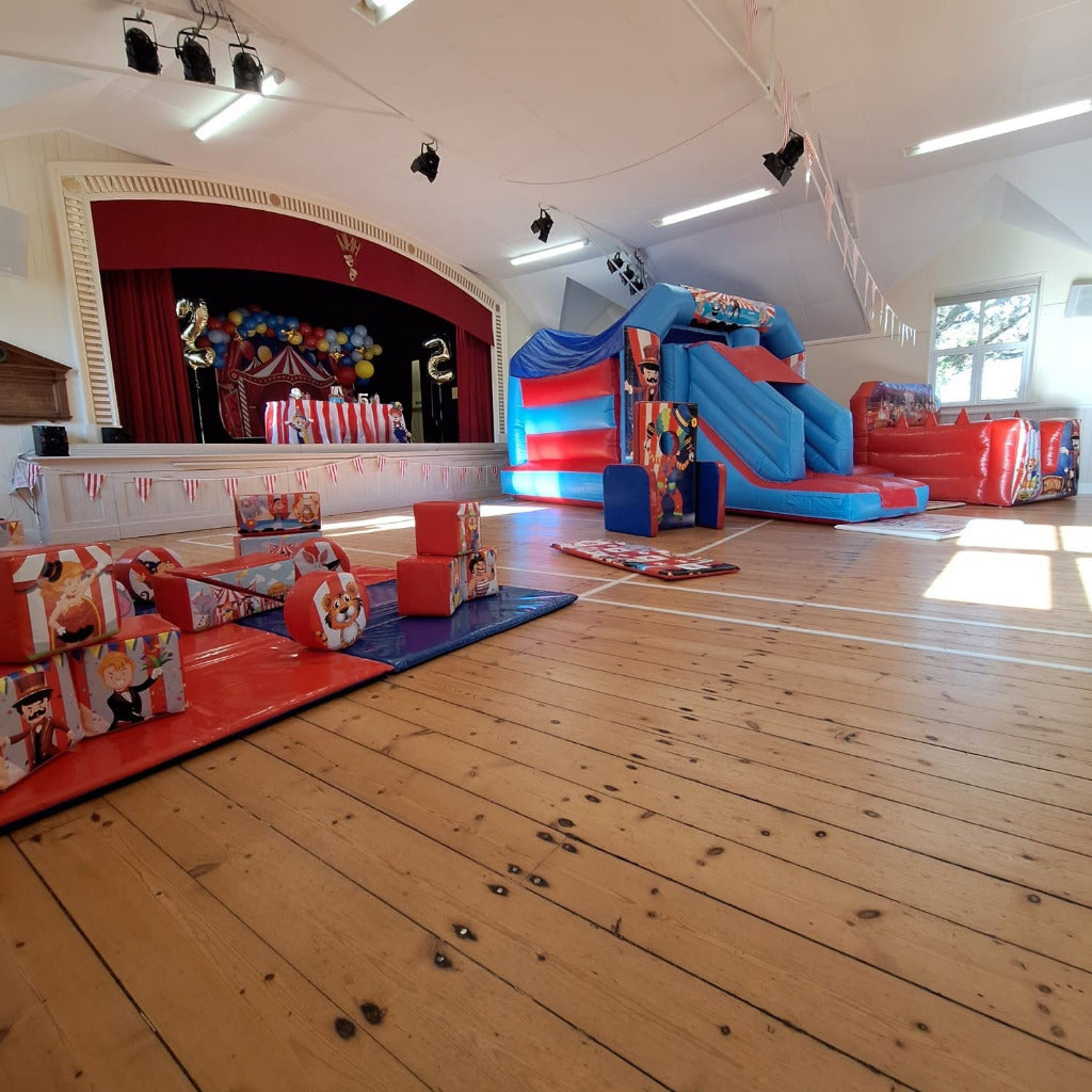 Circus Bounce n Slide Red & Blue