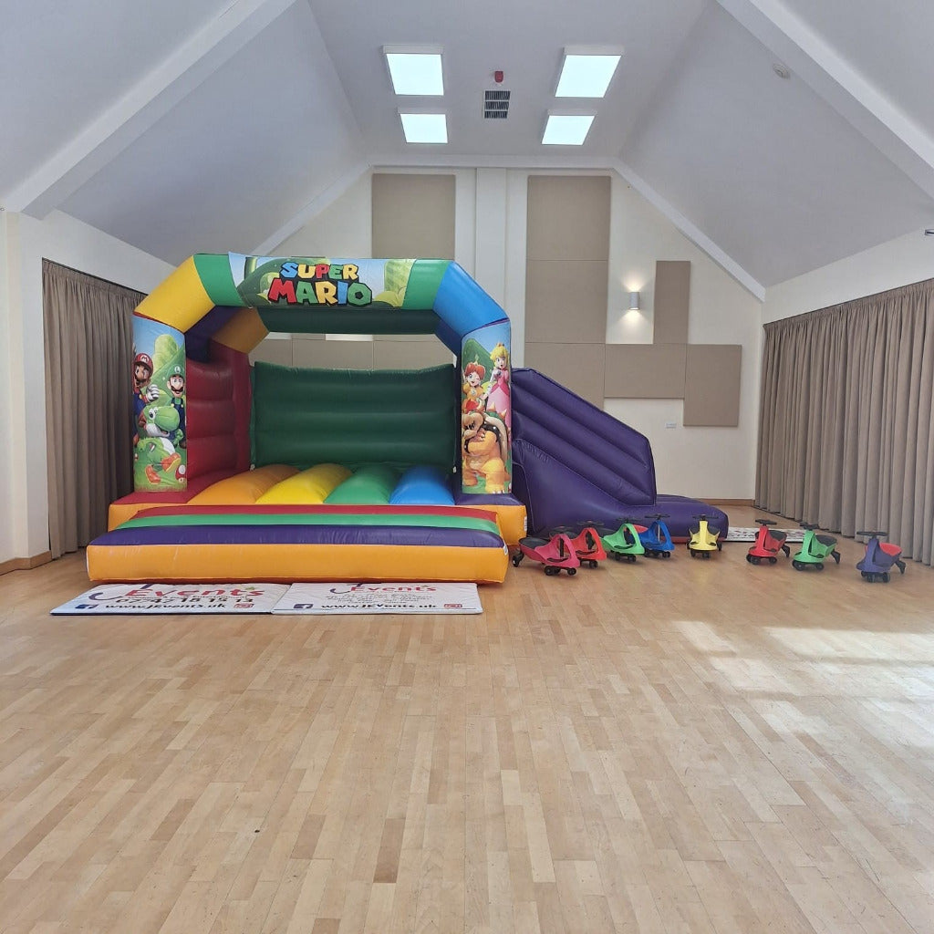 Super Mario Bro Multicoloured Rainbow Bounce 'n' Slide