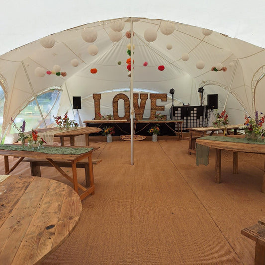 4ft LED Rustic Love Letters