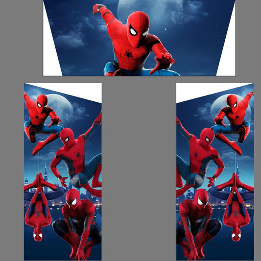 Spidey 2 Bouncy Castle Pink & Purple