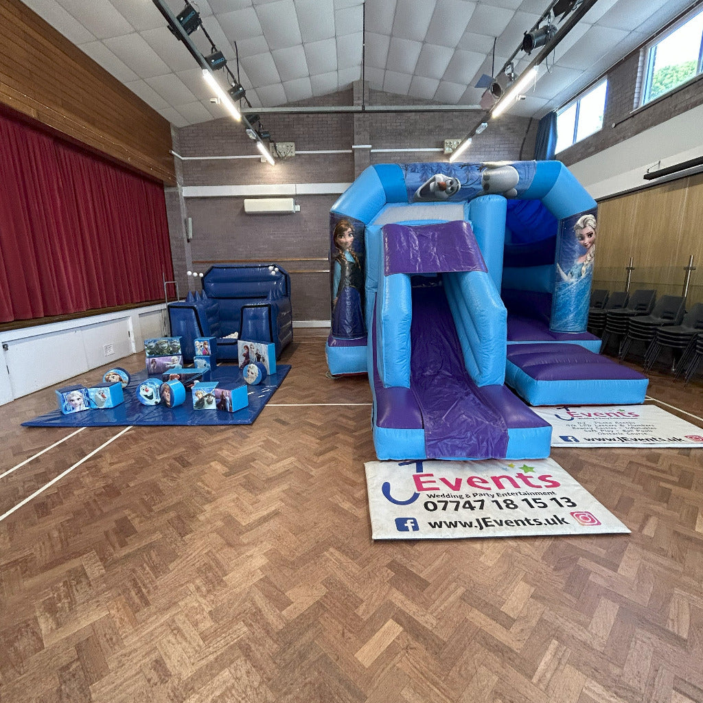 Frozen Bounce n Slide, Ball Pool & Soft Play Package