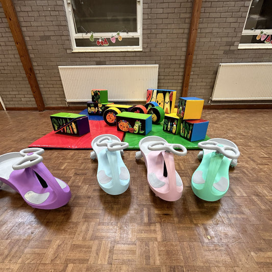 Dancing Fruits and Vegetables Soft Play Shapes