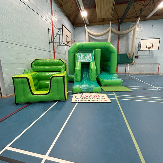 Green Inflatable Ball Pool Air Juggler