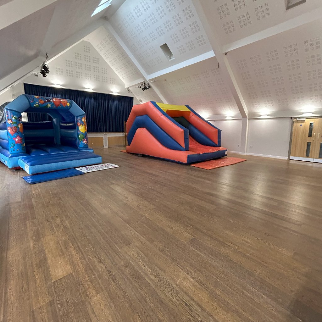 1 x Bouncy Castle & 1 x Up 'n' Over Slide