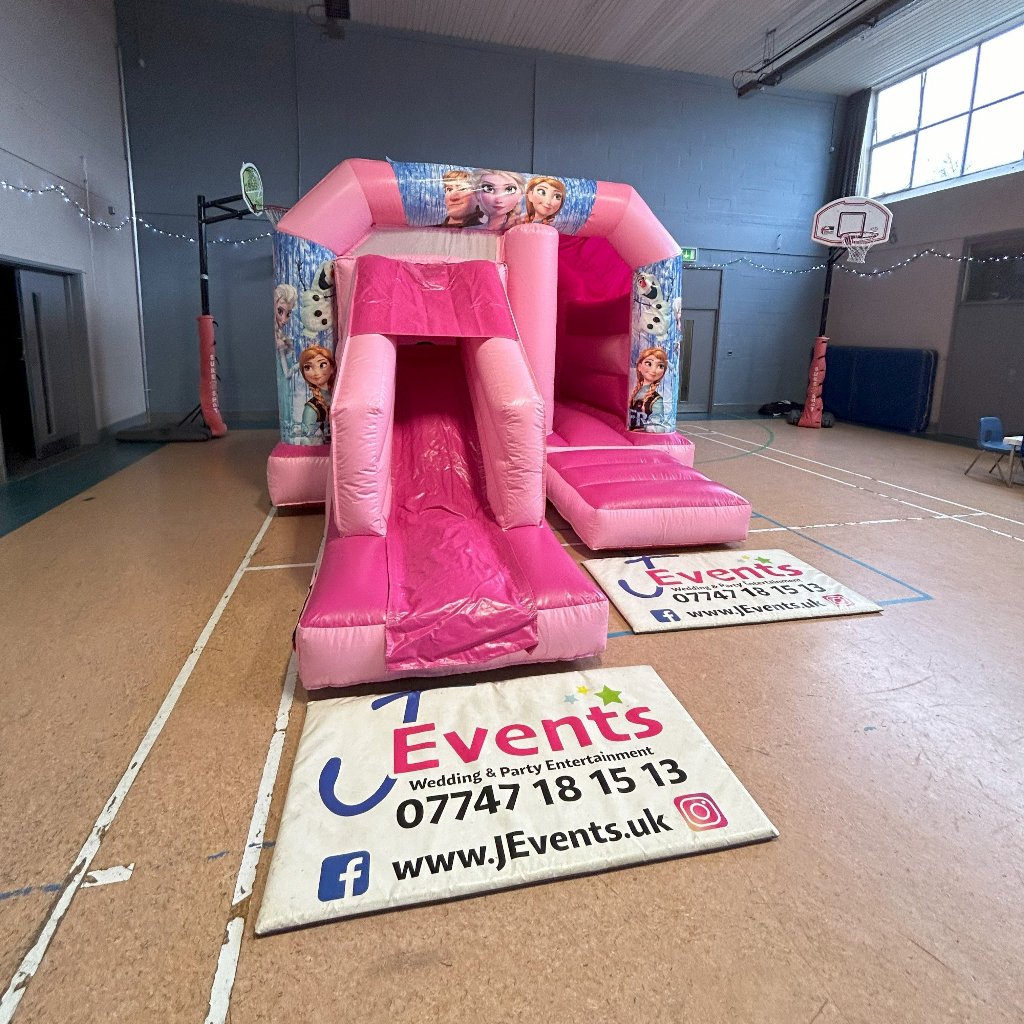 Pink Bounce 'n' Slide Frozen 2 Themed