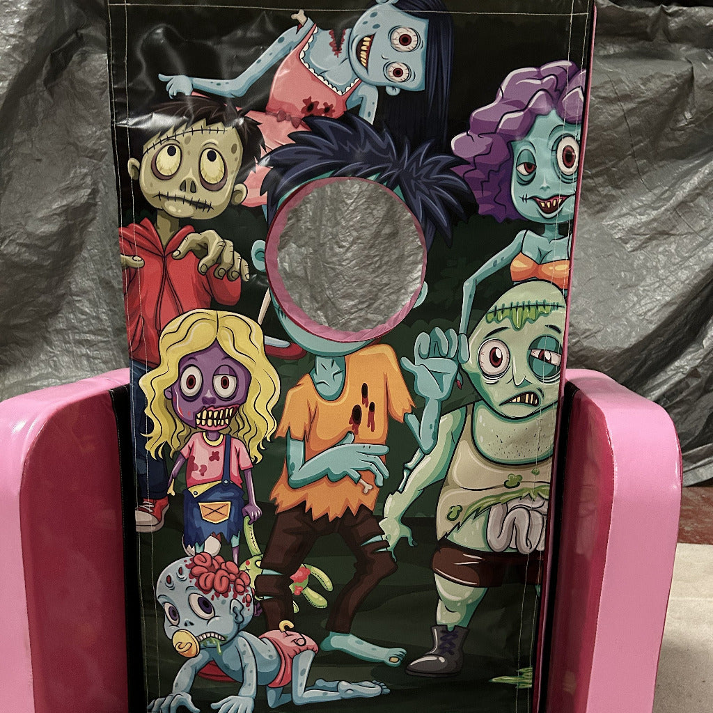 Zombies ‘Face in Hole’ Peek a Boo Pink