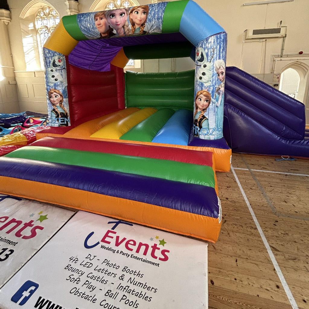 Multicoloured Rainbow Bounce 'n' Slide Frozen 2