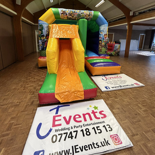 Lego Multicoloured Bouncy Castle & Ball Pool