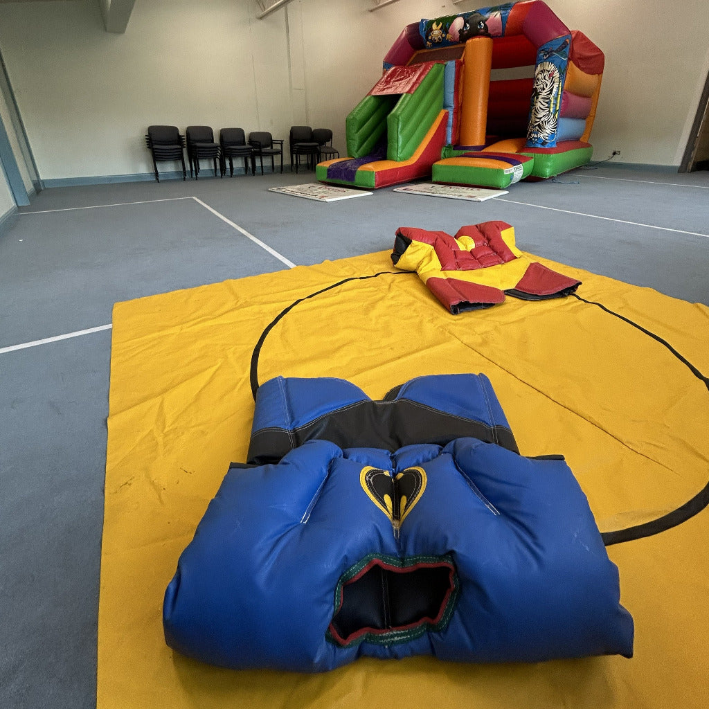 Child Superhero Sumo Wrestling Game