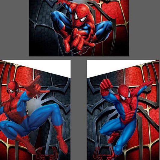 Spidey Bouncy Castle Blue & Green