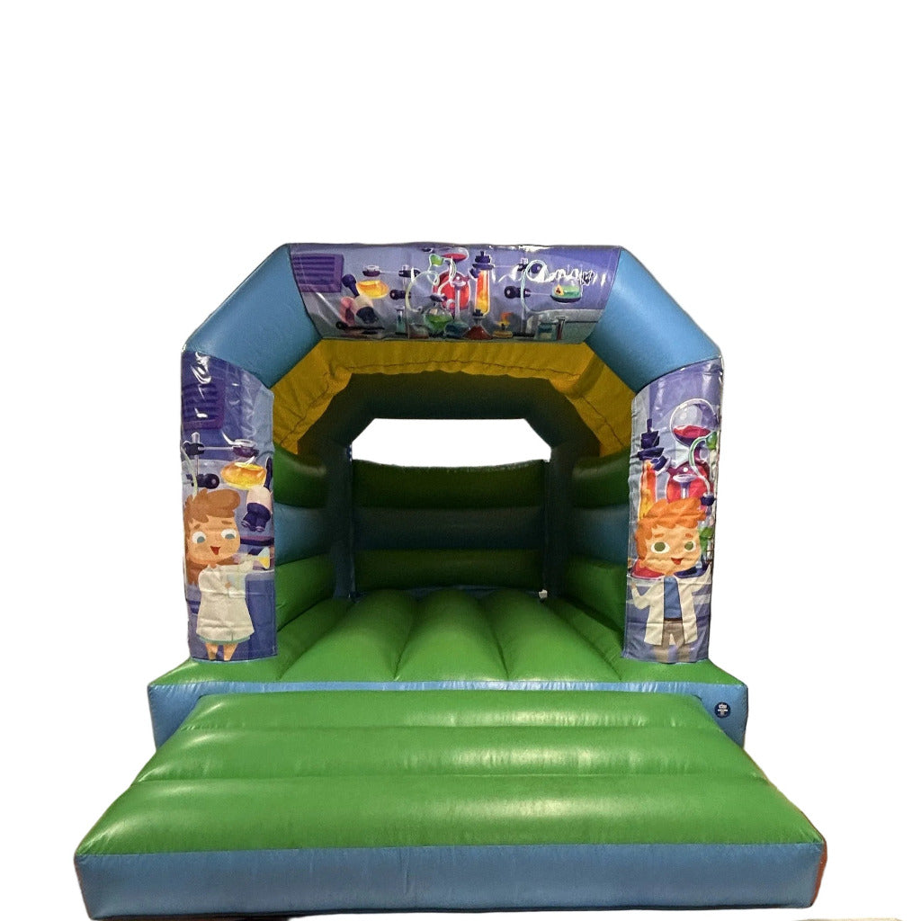 Science / Lab Bouncy Castle Purple