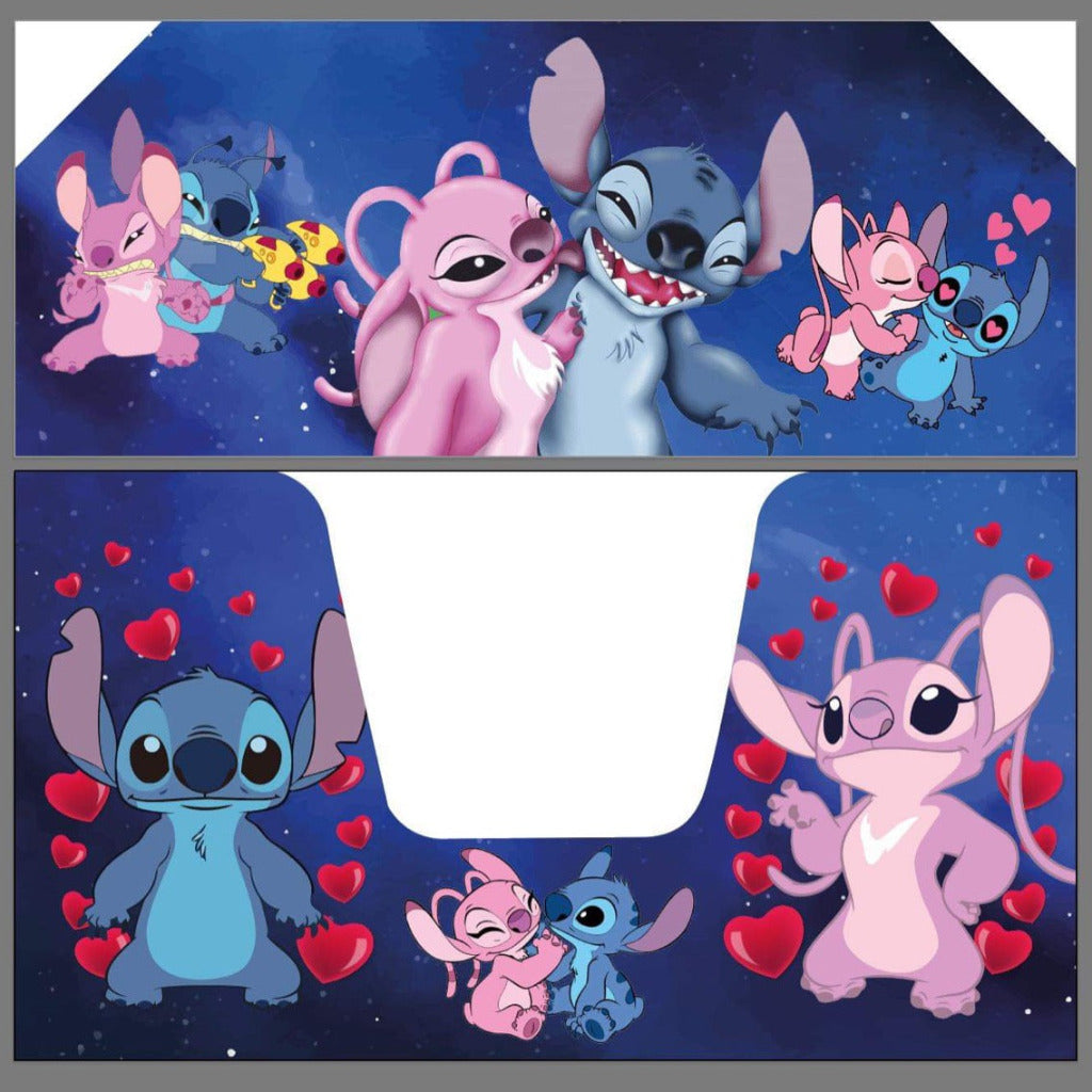 Stitch & Angel Orange Inflatable Ball Pool Air Juggler