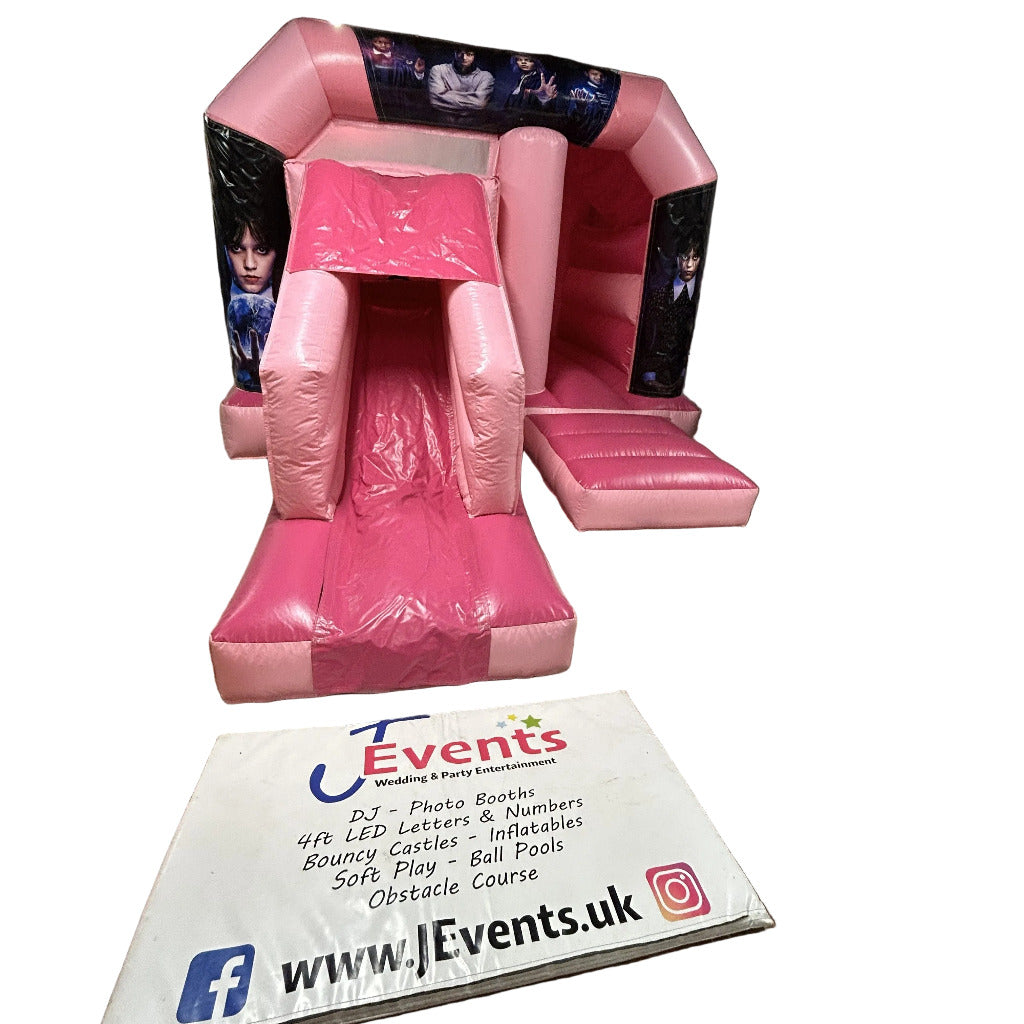 Wednesday Pastel Pink Bounce 'n' Slide