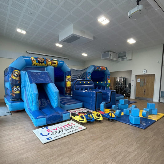 Yellow Guys Bounce 'n' Slide Blue