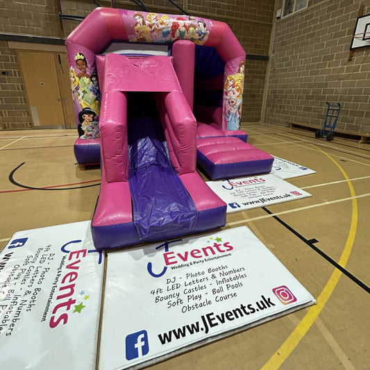 Pink & Purple Bounce 'n' Slide Princess 2