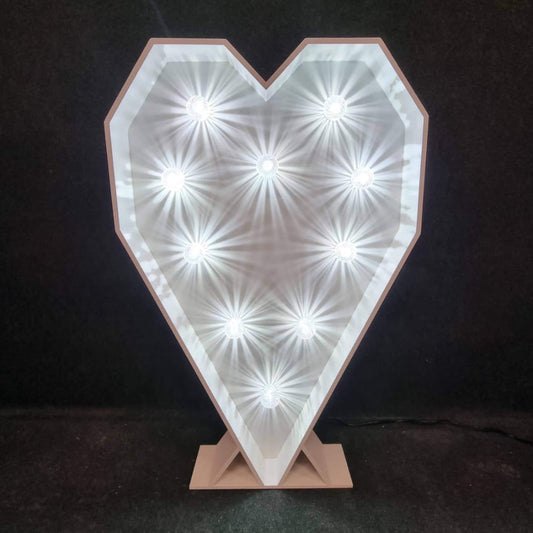 4ft LED Light Up Heart