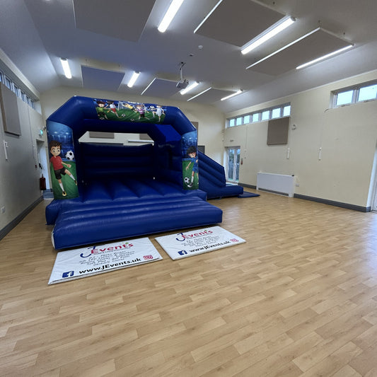 Blue Bounce 'n' Slide Football 2