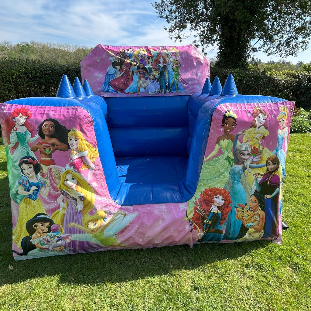 Princess Inflatable Ball Pool Air Juggler Blue