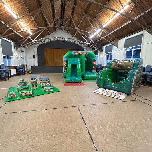 Army / Military Green Bounce 'n' Slide