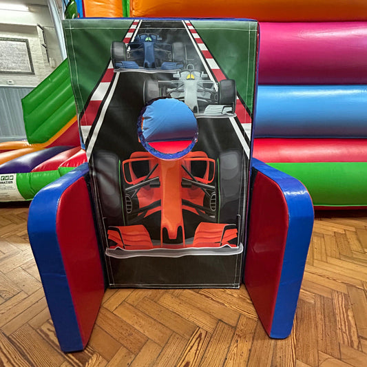 Car / Traffic / Transport ‘Face in Hole’  Peek a Boo Pink & Purple