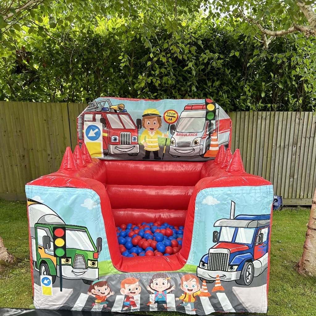 Car /Traffic / Transport Ball Pool Red