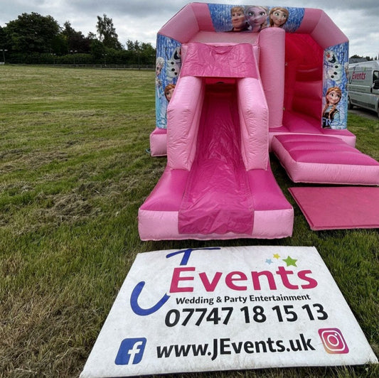 Pink Bounce 'n' Slide Frozen 2 Themed
