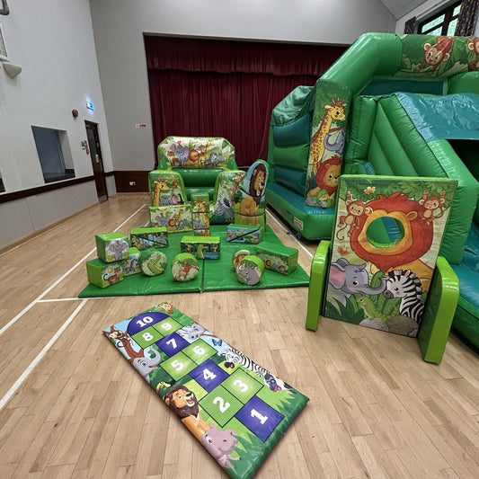 Cute Jungle Soft Play Shapes