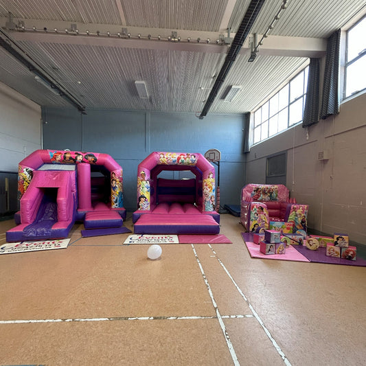 Pink & Purple Bounce 'n' Slide Princess