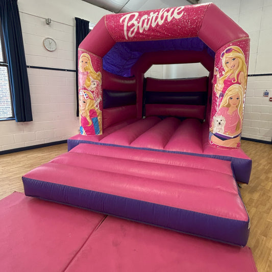 Barbie Bouncy Castle Pink & Purple