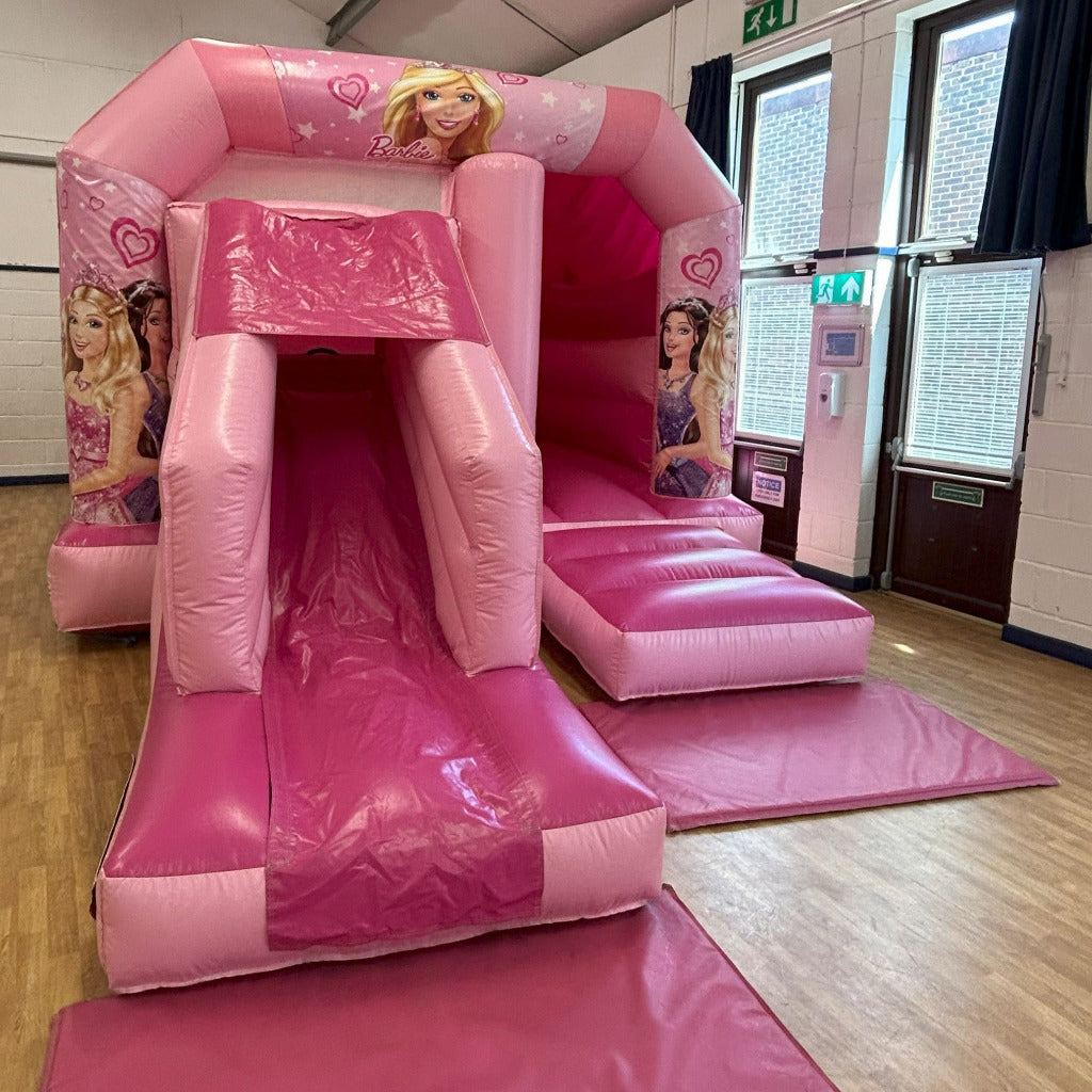 Barbie 2 Pink Bounce 'n' Slide