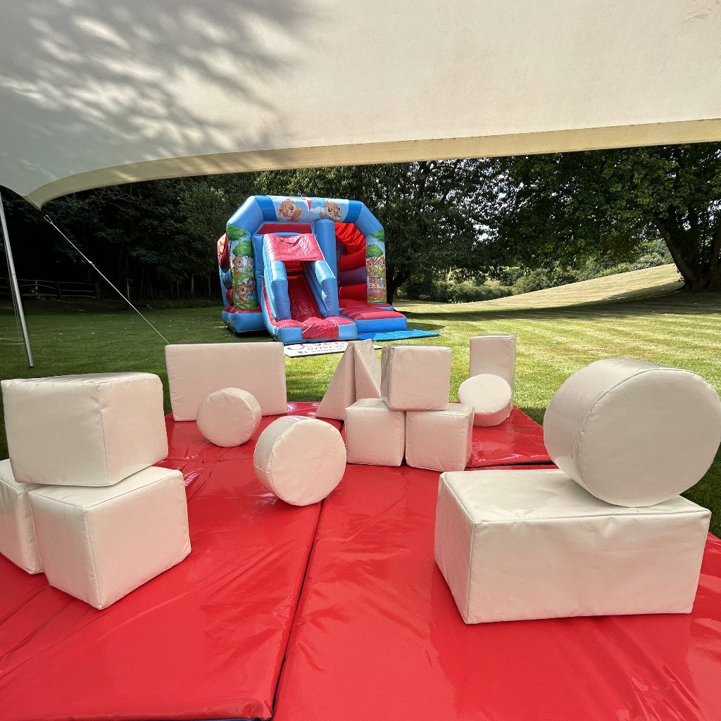 White Soft Play Shapes