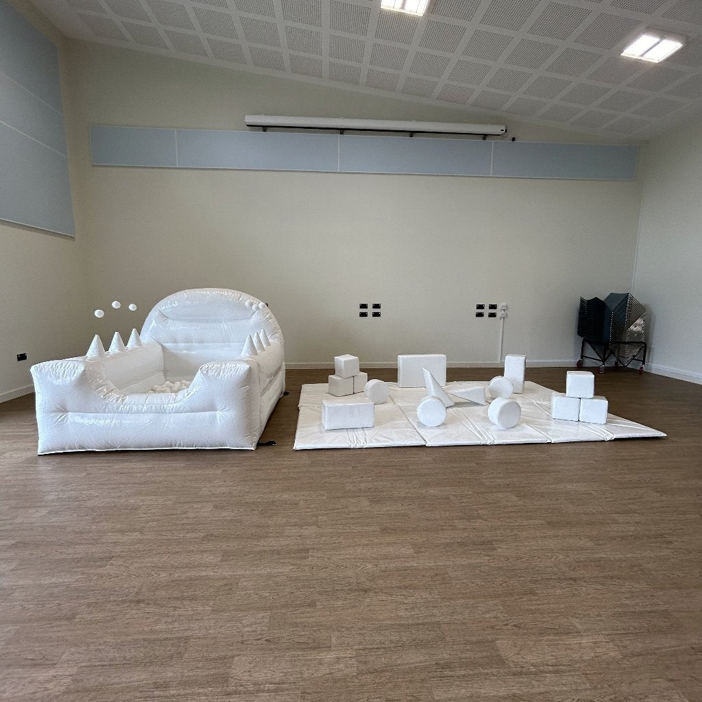 White Soft Play Shapes