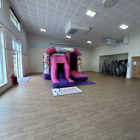 Bluey Pink & Purple Bounce 'n' Slide