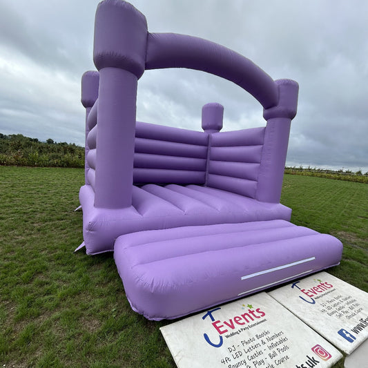 Pastel Lilac Bouncy Castle