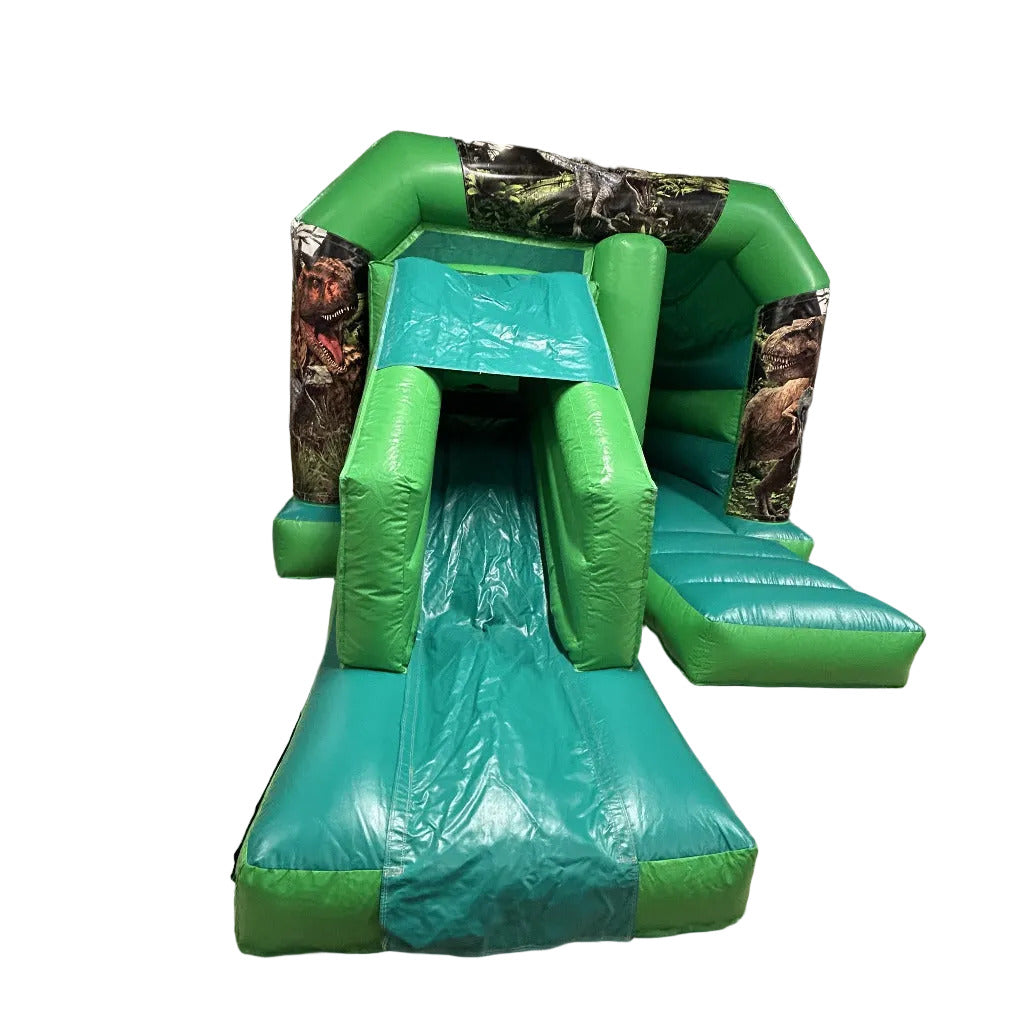 Green Bounce 'n' Slide Dinosaur 2 Themed