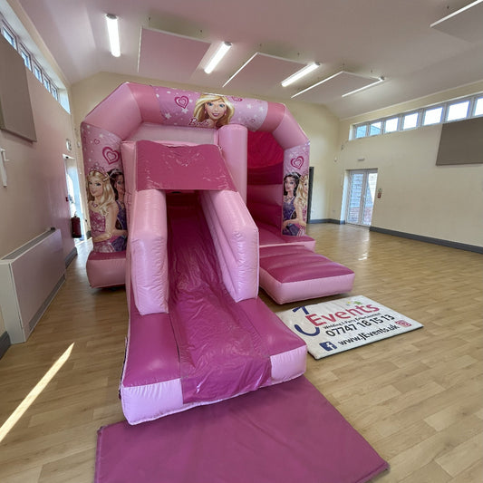 Barbie 2 Pink Bounce 'n' Slide